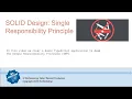 SOLID Single Responsibility Principle using Typescript