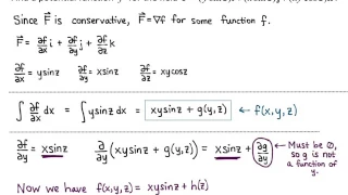 Section 15 3 Finding a Potential Function