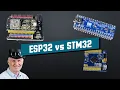 ESP32 vs STM32 Which one is better Bluepill