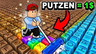 Ich MUSS die TASTEN SAUBER MACHEN in Roblox!