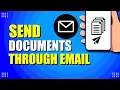 How To Send Documents Through Email Easy Way