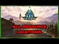 ALL Resource Locations on Valguero Ark Survival Ascended