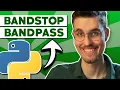 Simple Bandstop Bandpass Python Implementation Filter Sweep Effect FX