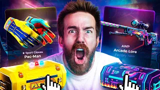 Biggest Case Battle EVER With The New Arcade Cases! (50v50) - SC