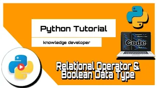 Python Bangla Tutorials 11 Relational Operator Boolean Data Type