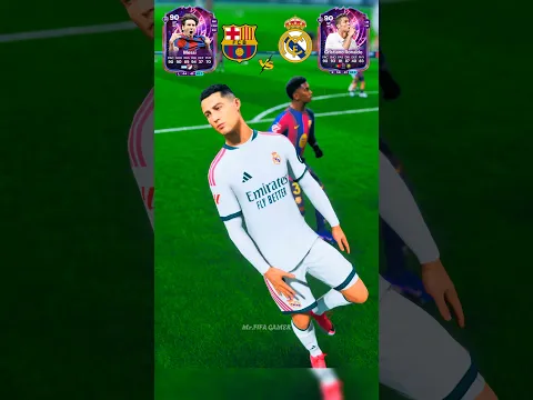 Ronaldo (Real Madrid) 🆚 Messi (Barcelona) ⚡