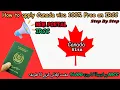 How to apply Canada Visit Visa 100 Free on IRCC New Portal Step By Step Complete Guide