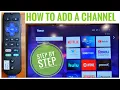HOW TO ADD A CHANNEL to Roku Streaming Media Player NETFLIX PRIME HULU PEACOCK DISNEY