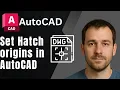 How to Set Hatch Origin in AutoCAD - Align Patterns Precisely