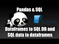 How to import DataFrame to SQL Database Pandas DataFrame to SQL Learn with Sanjay Panchal