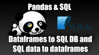 How to import DataFrame to SQL Database Pandas DataFrame to SQL Learn with Sanjay Panchal