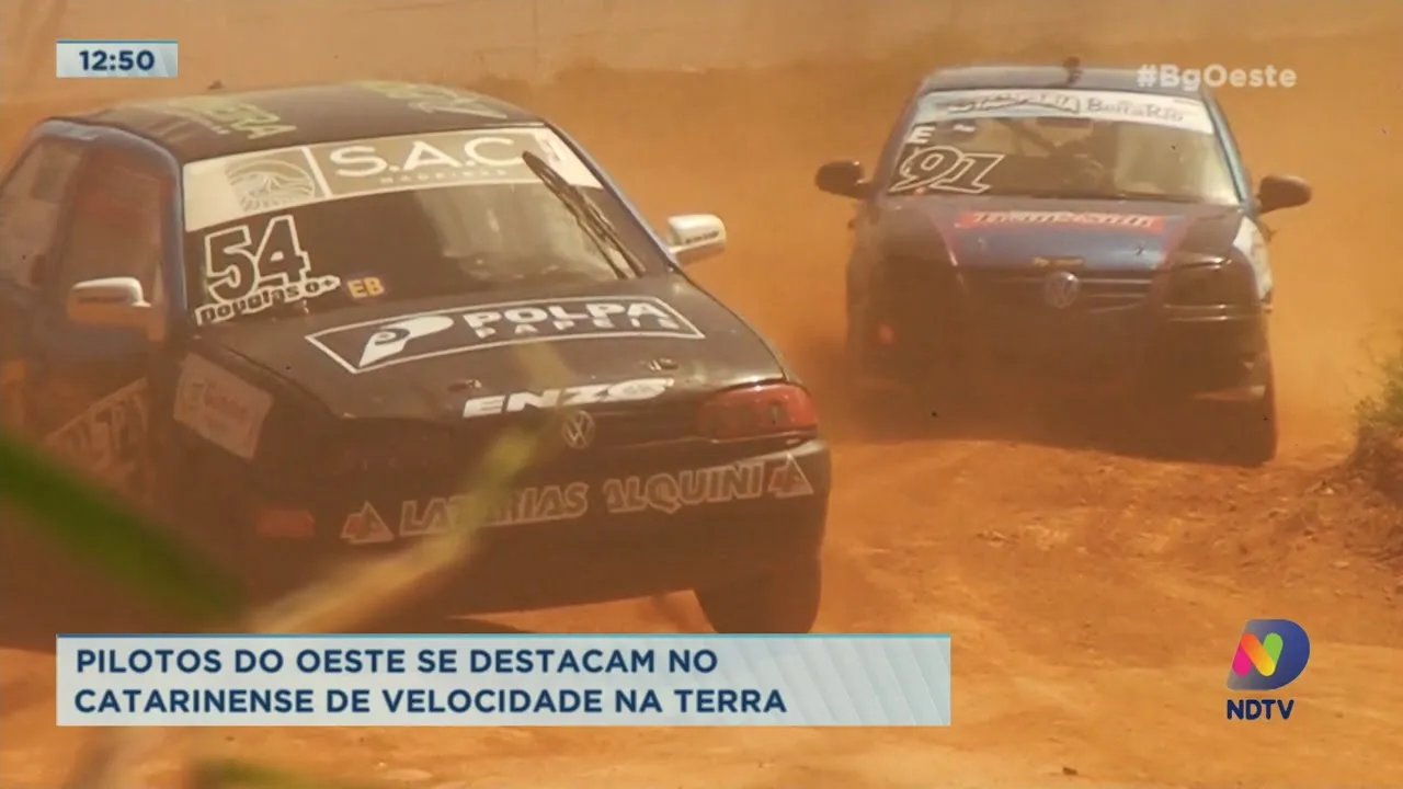 Pilotos do Oeste se destacam no catarinense de velocidade na terra