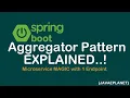 Spring Boot Microservices Aggregator Pattern Real Project Example for Beginners