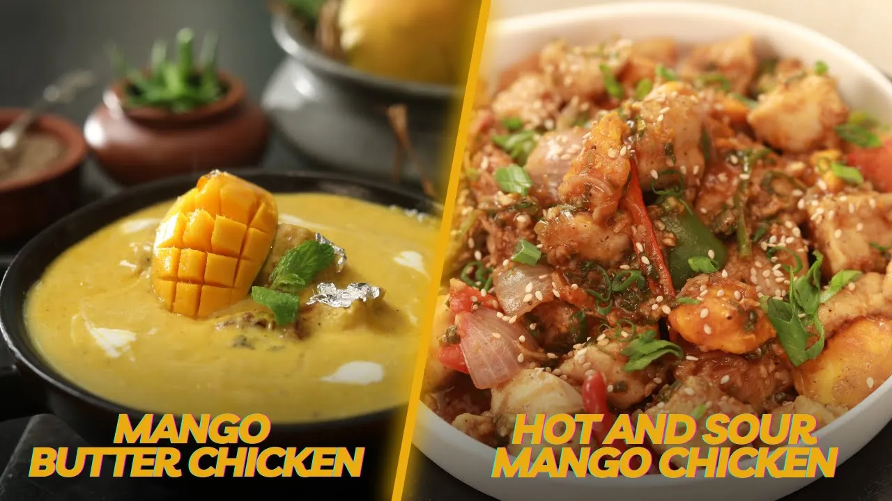 Mango Butter Chicken   Hot and Sour Mango Chicken          Sanjeev Kapoor Khazana