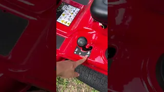 How to operate a Craftsman T110 Tractor Mower