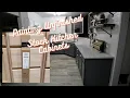 KITCHEN REMODEL - How To Paint Unfinished Lowes Stock Cabinets