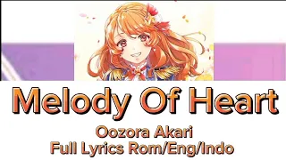 Download Aikatsu (Melody Of Heart)  Full Lyrics Rom/Eng/Indo Oozora akari MP3