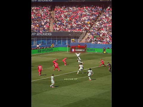 Bro Got Hat trick 🔥 | Fifa World Cup 2026 #shorts #football #ousmane #fifaworldcup