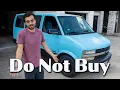 Here s 5 reasons you should NOT buy a Chevrolet Astro Van