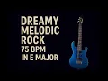 Lagu Rock Guitar Backing Track in E Major | Jam Track 75 BPM (Official Audio)