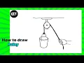 How to draw Pulley