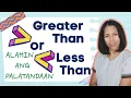 GREATER THAN OR LESS THAN ALAMIN ANG PALATANDAAN