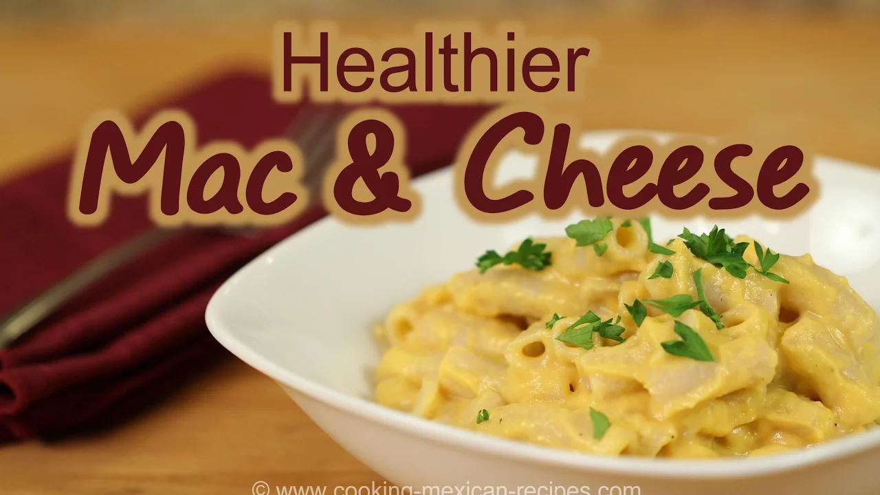 Healthy Mac and Cheese Recipe   Macaroni and Cheese With Butternut Squash   Rockin Robin Cooks