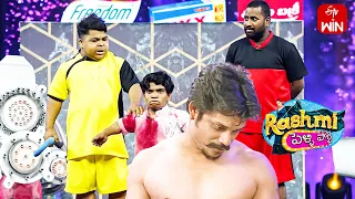 riyaz u0026 puli animal vs arjun reddy rashmi pelli party 2024 etv new year event 31st dec 2023