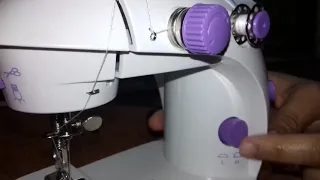 شرح بالتفصيل كيفية استخدام مكنة الخياطة الصغيرة باللغه العربية 