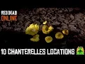 Red Dead Redemption 2 ONLINE - CHANTERELLES LOCATIONS