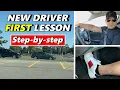 Learn HOW to DRIVE a CAR First Driving Lesson Step-by-step