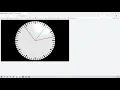 Making a clock in vPython