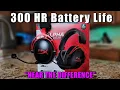 300 hr battery life HyperX Cloud Alpha Wireless review