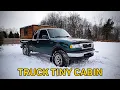 Download Lagu Cozy Tiny Cabin on 4WD Truck FULL TOUR - Wildbound Cabin Company Tiny Cabin on 6ft Bed Mazda B3000