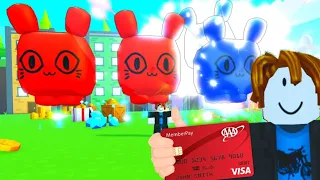 NOOB spends 1 069 on TiTANiC Plushies in Pet Simulator X
