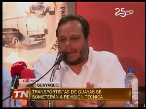 Transportistas de Guayas se someterán a revisión técnica