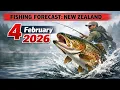 FISHING FORECAST in New Zealand on 4 February 2026 Drop Everything and Go Fishing