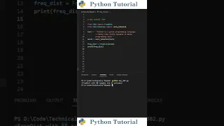 NLP Frequency Distribution NLTK Python Tutorial