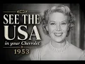 See the USA in Your Chevrolet 1953 TV Commercial