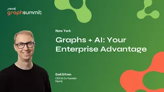 GraphSummit NYC 25 – Keynote | Graphs + AI: Your Enterprise Advantage