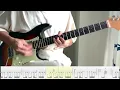 【Mrs. GREEN APPLE】ダンスホール guitar cover 【TAB】