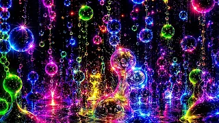 Hypnotic Bubble Flow 4K Lava Lamp OLED Screensaver Relaxing Music
