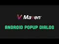Android Popup Dialog Library An dynamic android library with lot of customizable dialogs