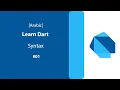 syntax in Dart Arabic