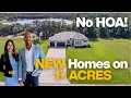 The BEST Orlando Neighborhood with New Homes For Sale On 1-Acre Lots NO HOA