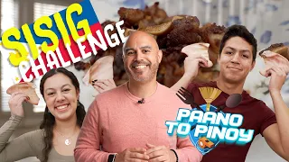 american family cooks filipino sisig paano to pinoy ep 1