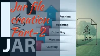 Jar File creation in java using them as a class path java jar file and class path Part-2