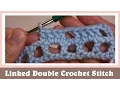 Linked Double Crochet Stitch