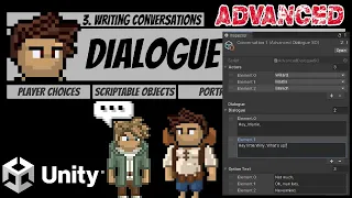 3 Writing Conversations using Scriptable Objects Advanced Dialogue System