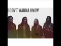 I Don't Wanna Know - The Aces (formerly The Blue Aces)